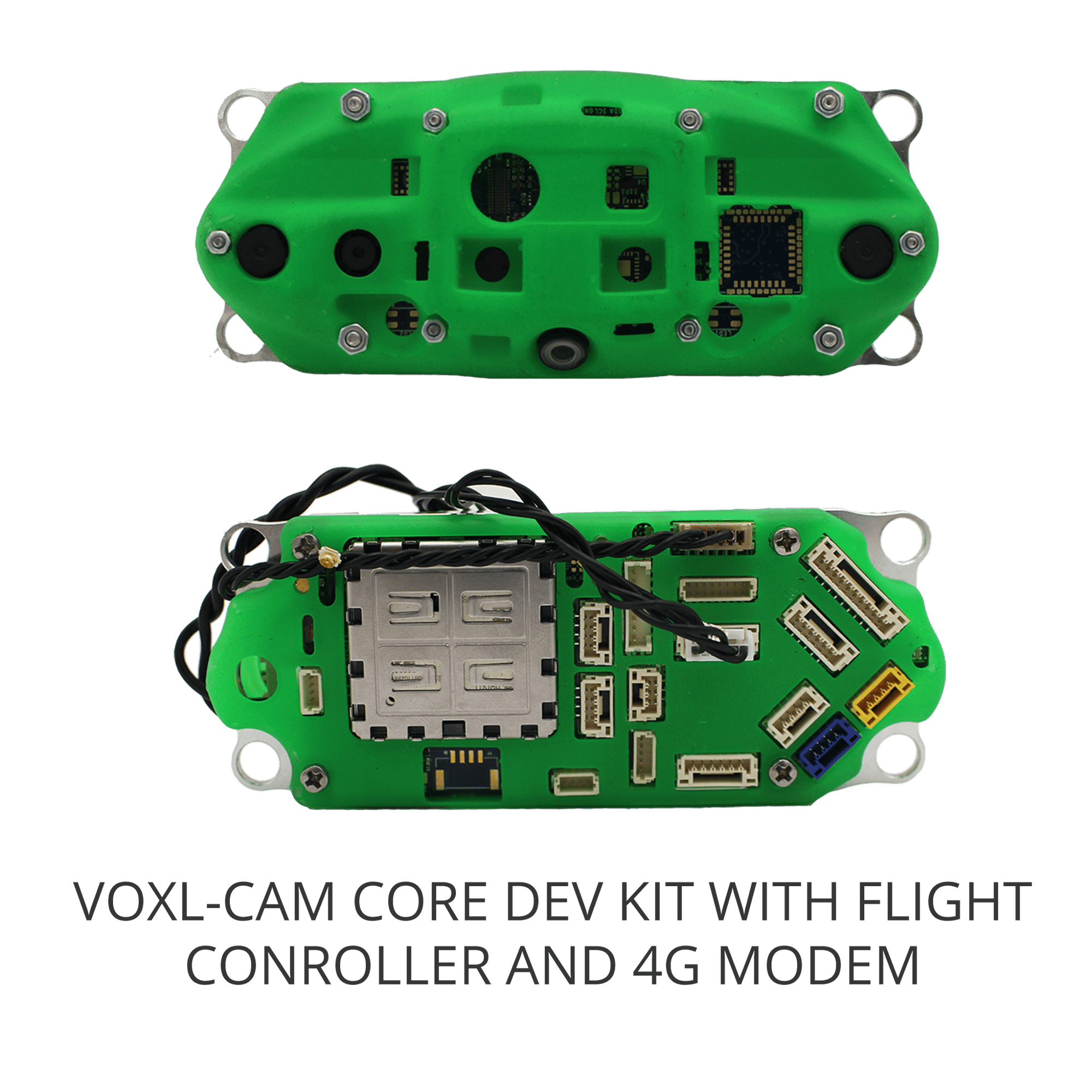 ModalAI, Inc. Dev Kit VOXL CAM Core Dev Kit w/ Flight Controller and 4G Modem (North America) VOXL CAM Fully Integrated Robot Perception System