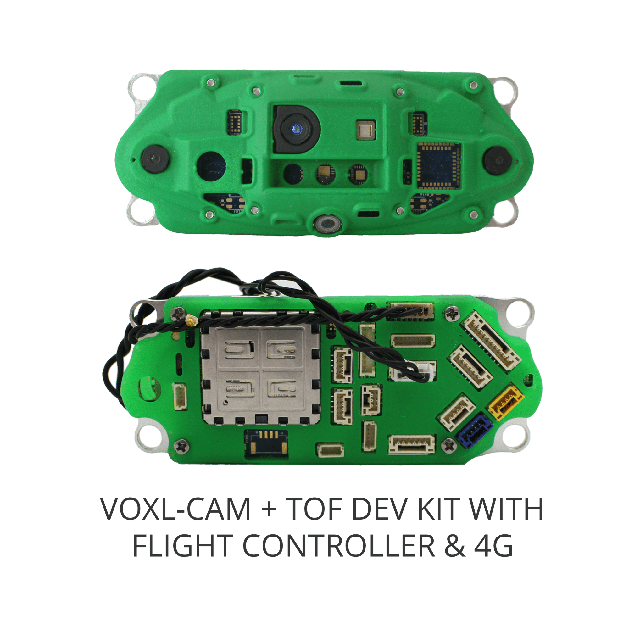 ModalAI, Inc. Dev Kit VOXL CAM + TOF Dev Kit w/ Flight Controller and 4G Modem (North America) VOXL CAM Fully Integrated Robot Perception System