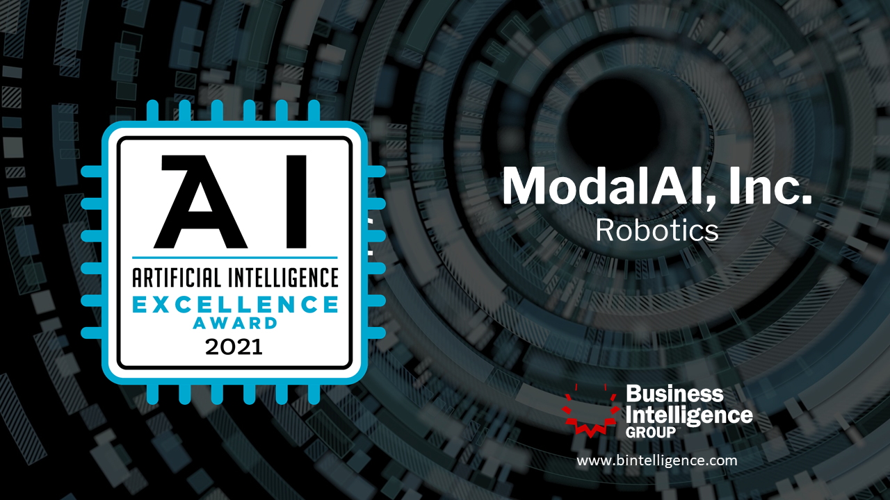 ModalAI Named Winner in 2021 Artificial Intelligence Excellence Awards