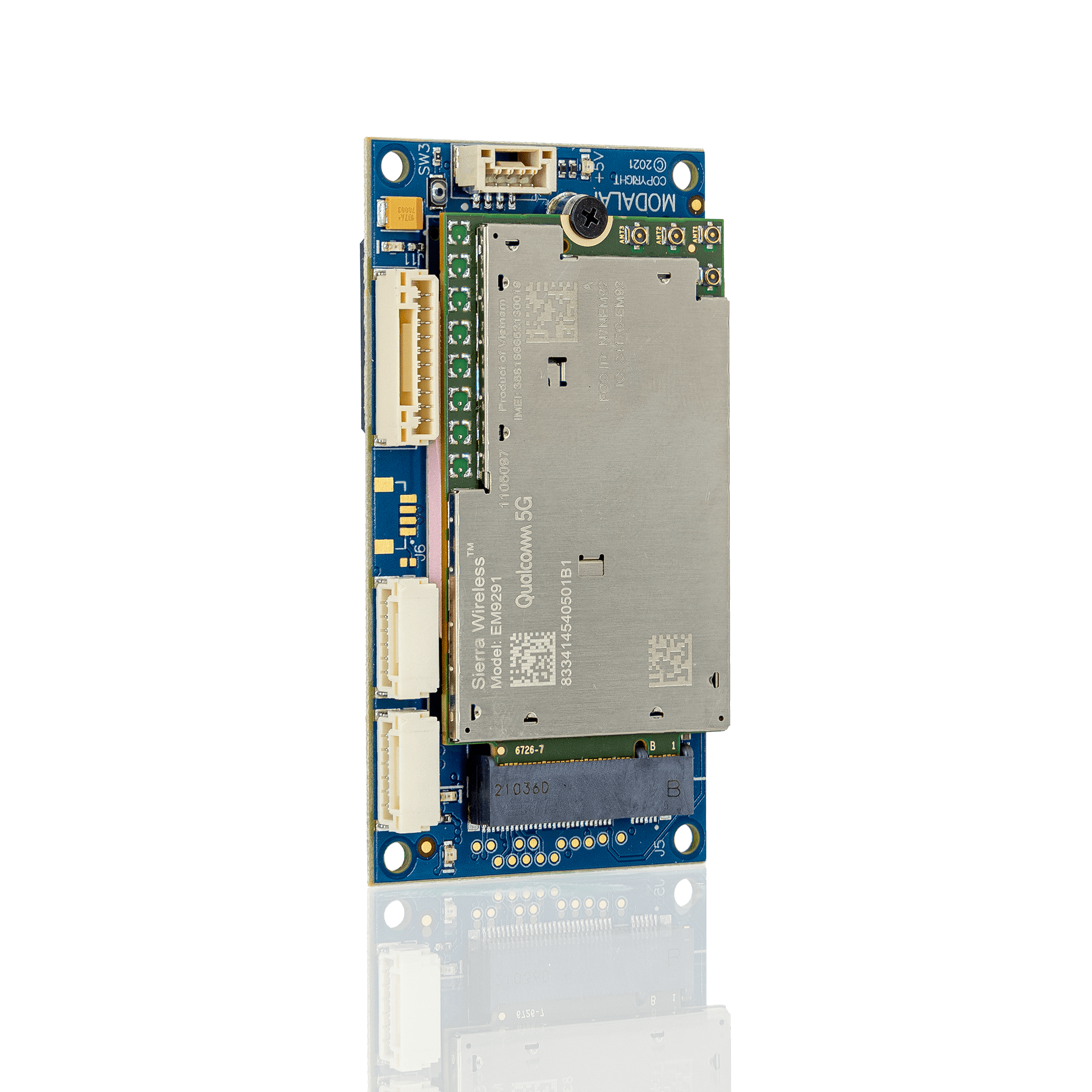 5G Modem Carrier Board, USB HUB, I/O Breakout for VOXL 2 | ModalAI, Inc.