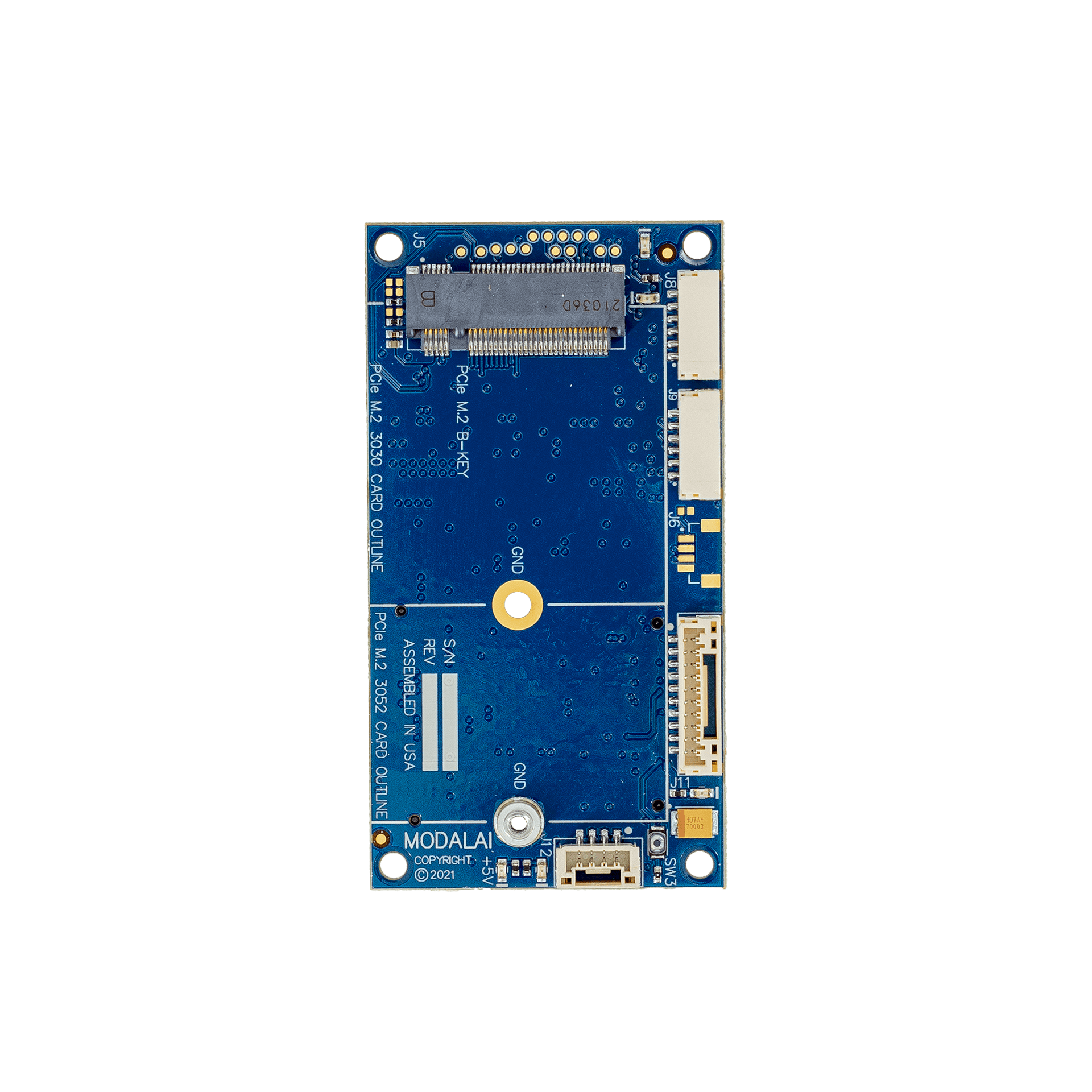 VOXL 2 5G Modem Carrier Board and USB Hub (MDK-M0090) | ModalAI, Inc.