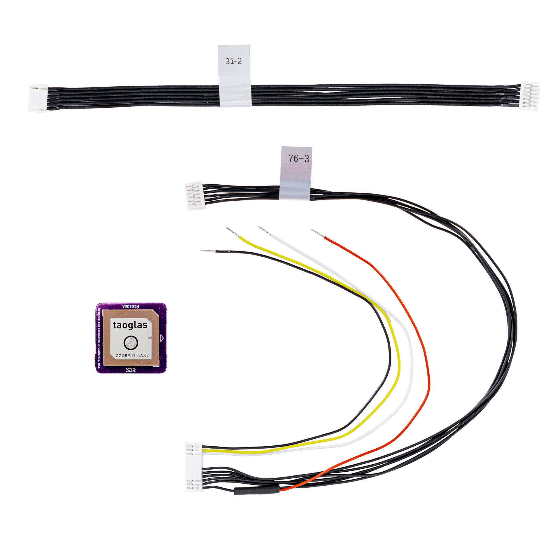ModalAI, Inc. Accessory GPS Board with Cables GPS uBlox M10 for Starling, Sentinel, m500 and Seeker