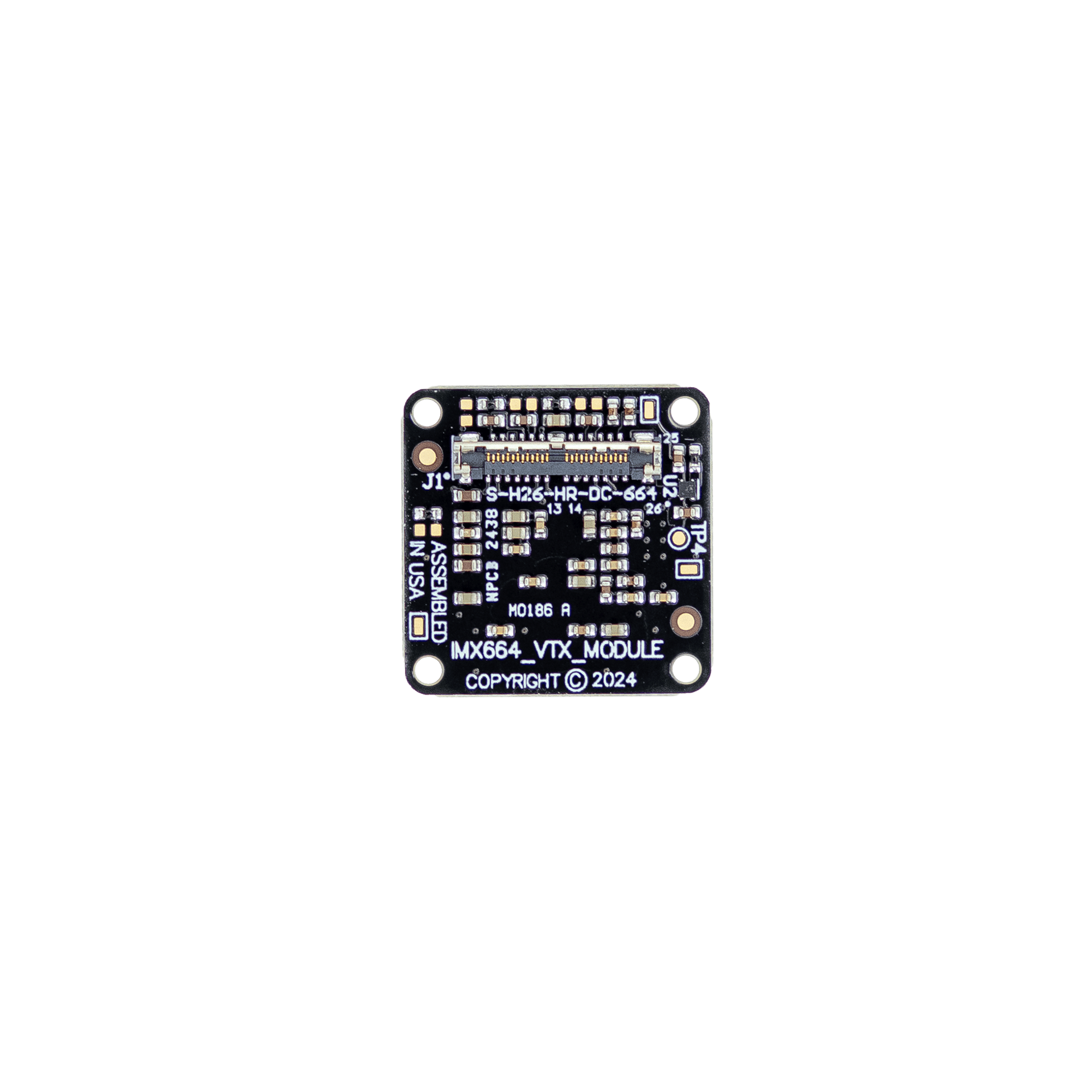 1520p Low-light FPV Sensor for VOXL (IMX664 micro-coax & M12-style Lens ...