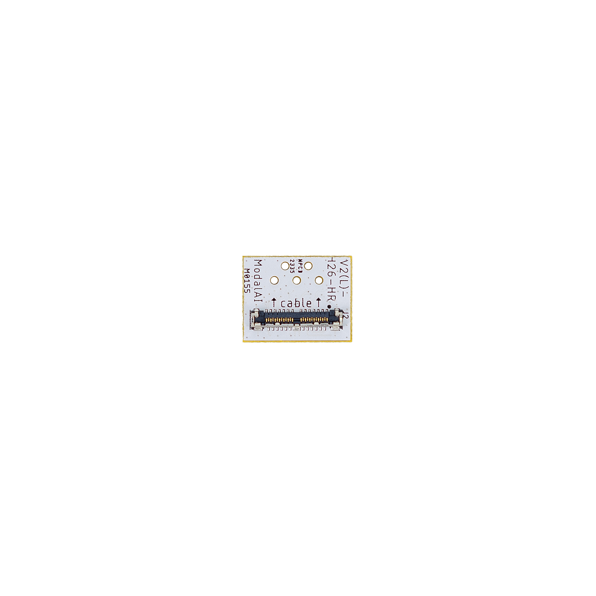 Image Sensor Micro-coax Adapter for VOXL 2 (MDK-M0155-1) | ModalAI