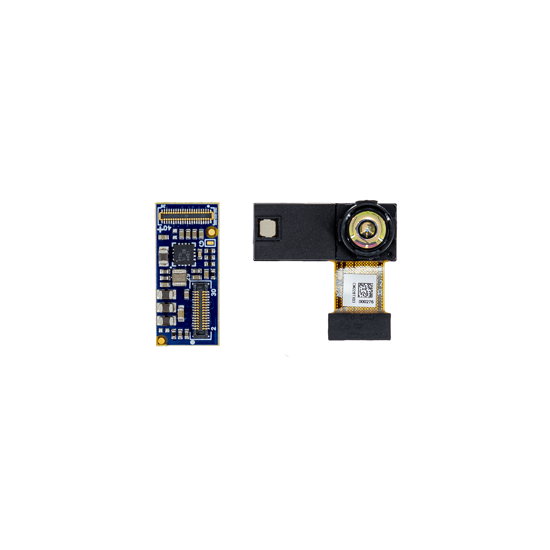 ModalAI, Inc. Accessory Sensor with Adapter PCB (no mounting tab) and No Flex (Molex 40-pin) VOXL 2 Time of Flight (TOF) Depth Sensor