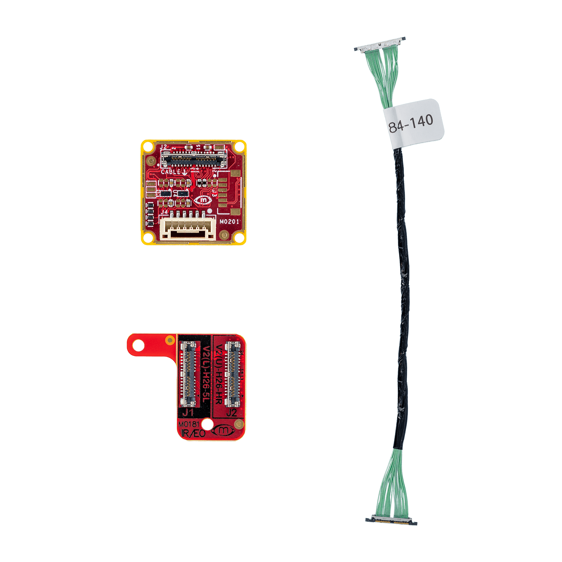 ModalAI, Inc. Accessory VOXL 2 / Adapters for VOXL 2 with 140mm Micro-Coax Cable VOXL 2 MIPI Boson+ Adapters
