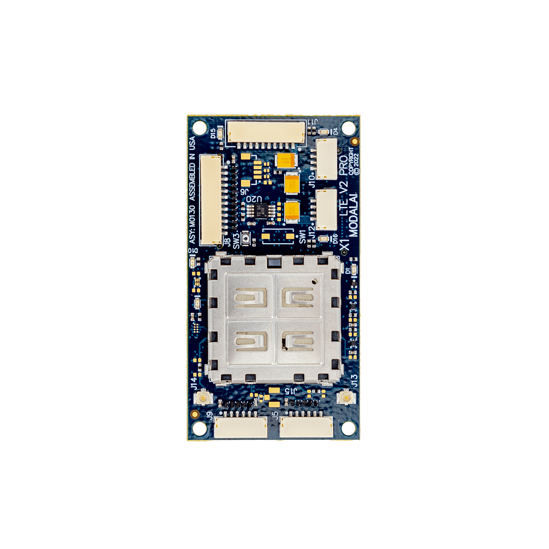 ModalAI, Inc. Accessory VOXL 2 Cellular LTE, I/O Breakout and USB hub add-on (M0130-1)