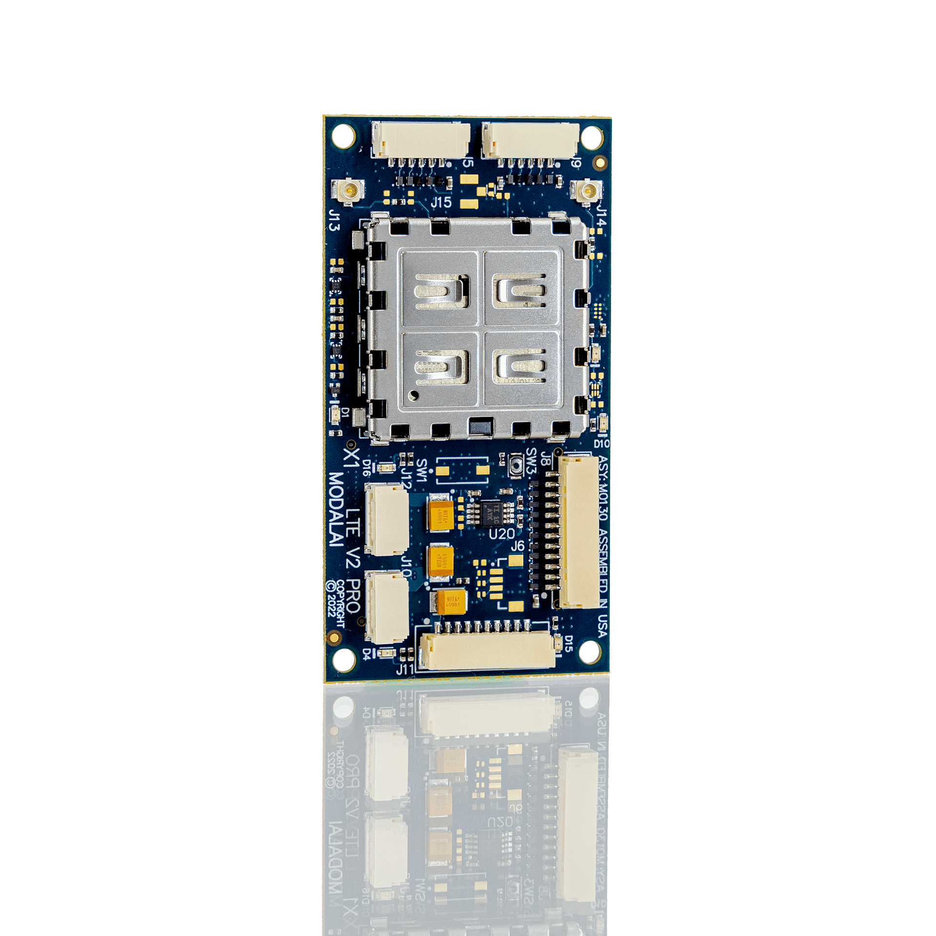 ModalAI, Inc. Accessory VOXL 2 Cellular LTE, I/O Breakout and USB hub add-on (M0130-1)