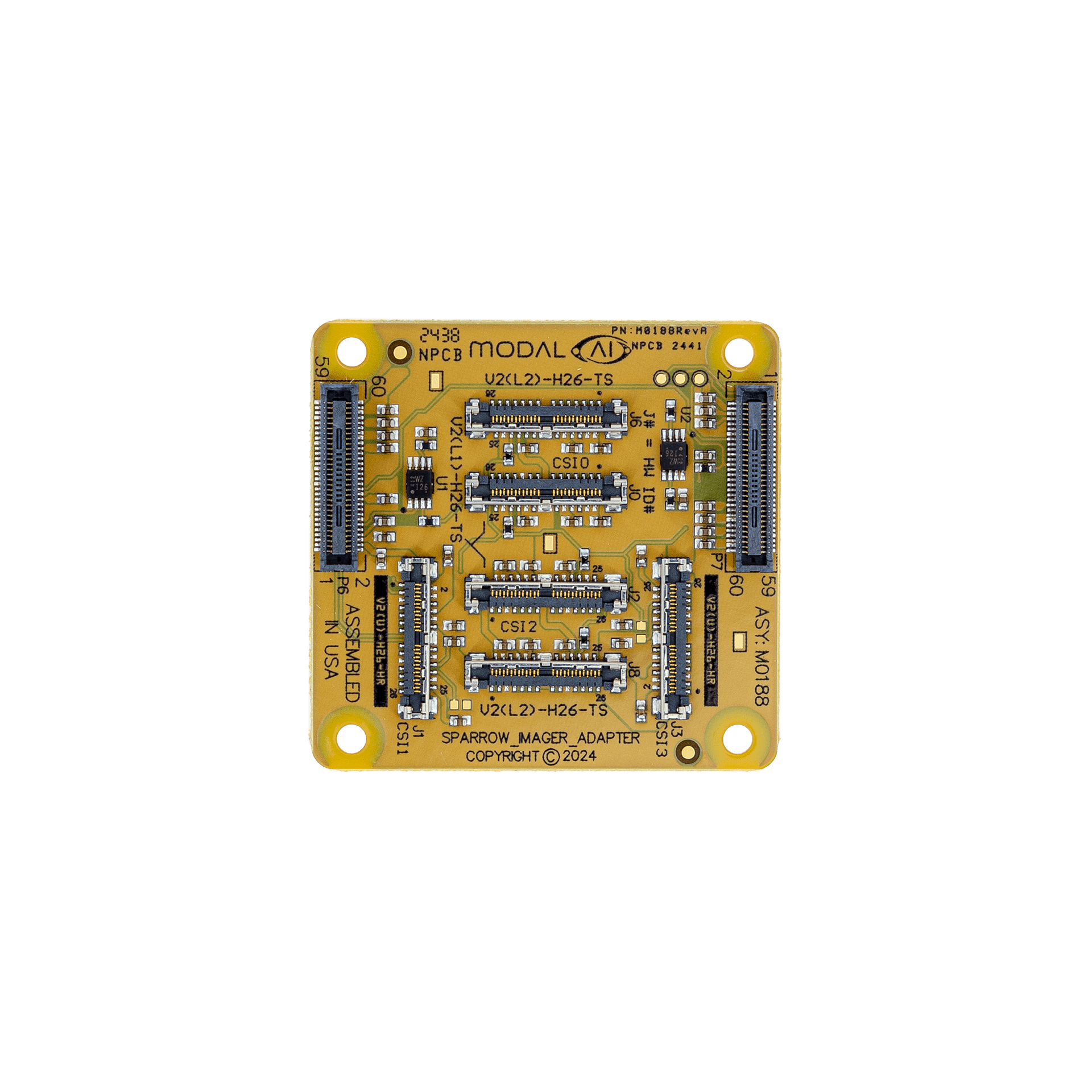 ModalAI, Inc. Accessory VOXL 2 Mini Camera Break-out (MCCA-M0188-2)