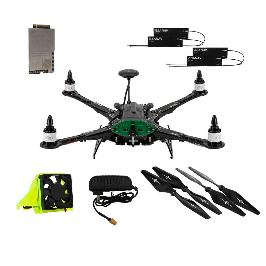 ModalAI, Inc. Drone Basic Dev Kit w/ 5G Modem Qualcomm Flight™ RB5 5G Platform Drone Reference Design