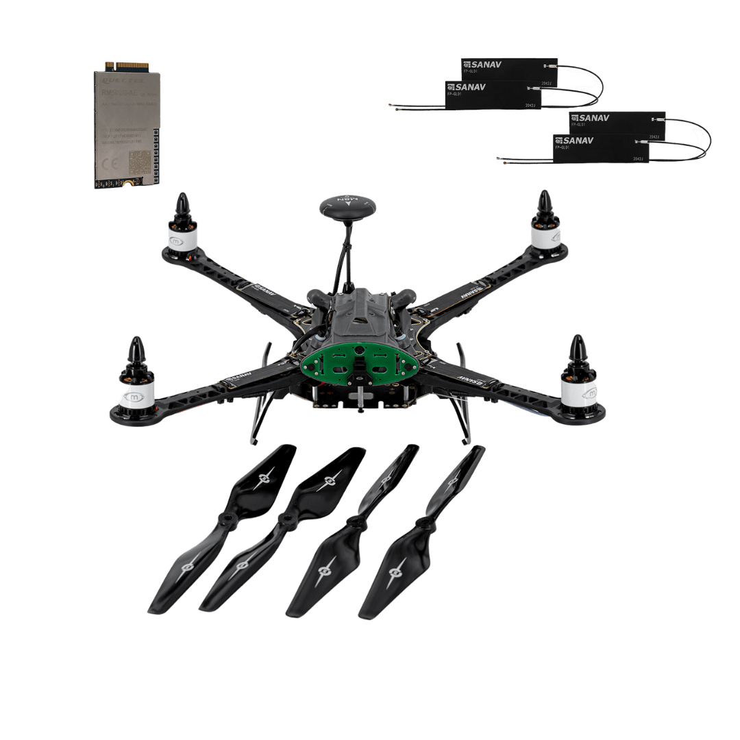 ModalAI, Inc. Drone Drone w/ 5G Modem Qualcomm Flight™ RB5 5G Platform Drone Reference Design