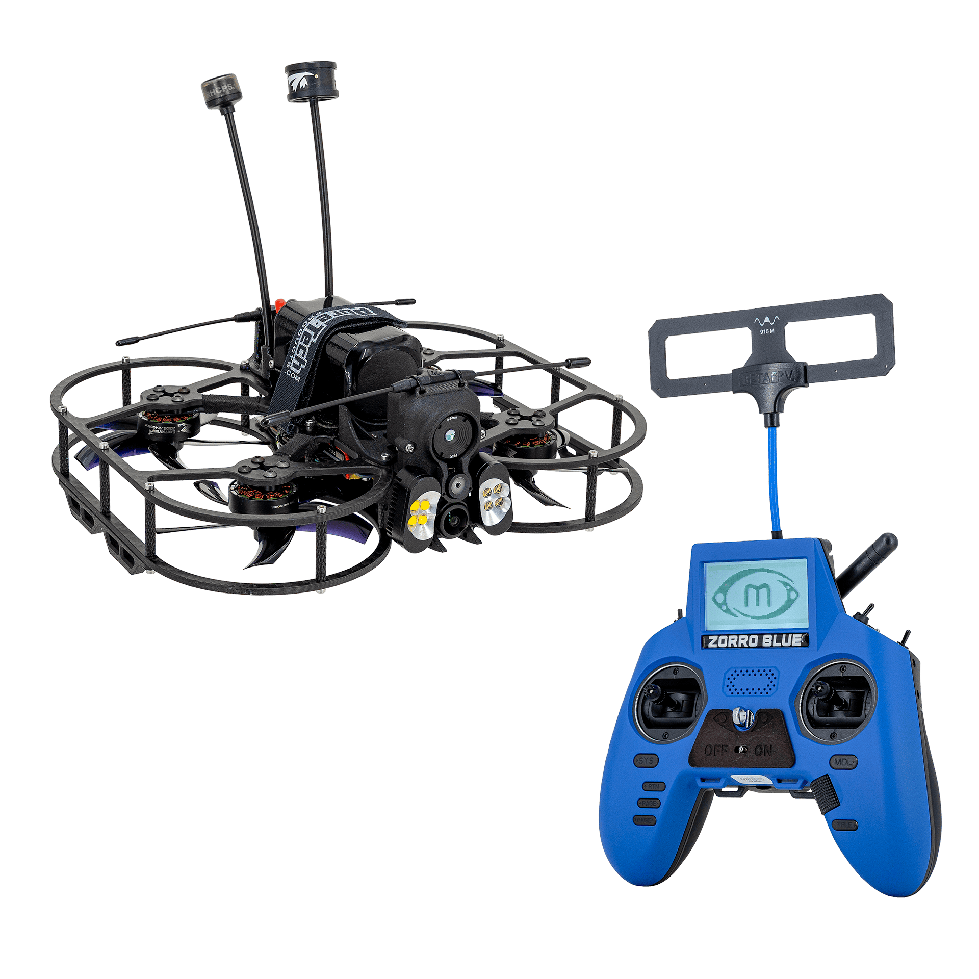 ModalAI, Inc. Drone Drone with Battery and Controller / EO and Boson+ 640 Stinger Vision FPV 3.5" sUAS
