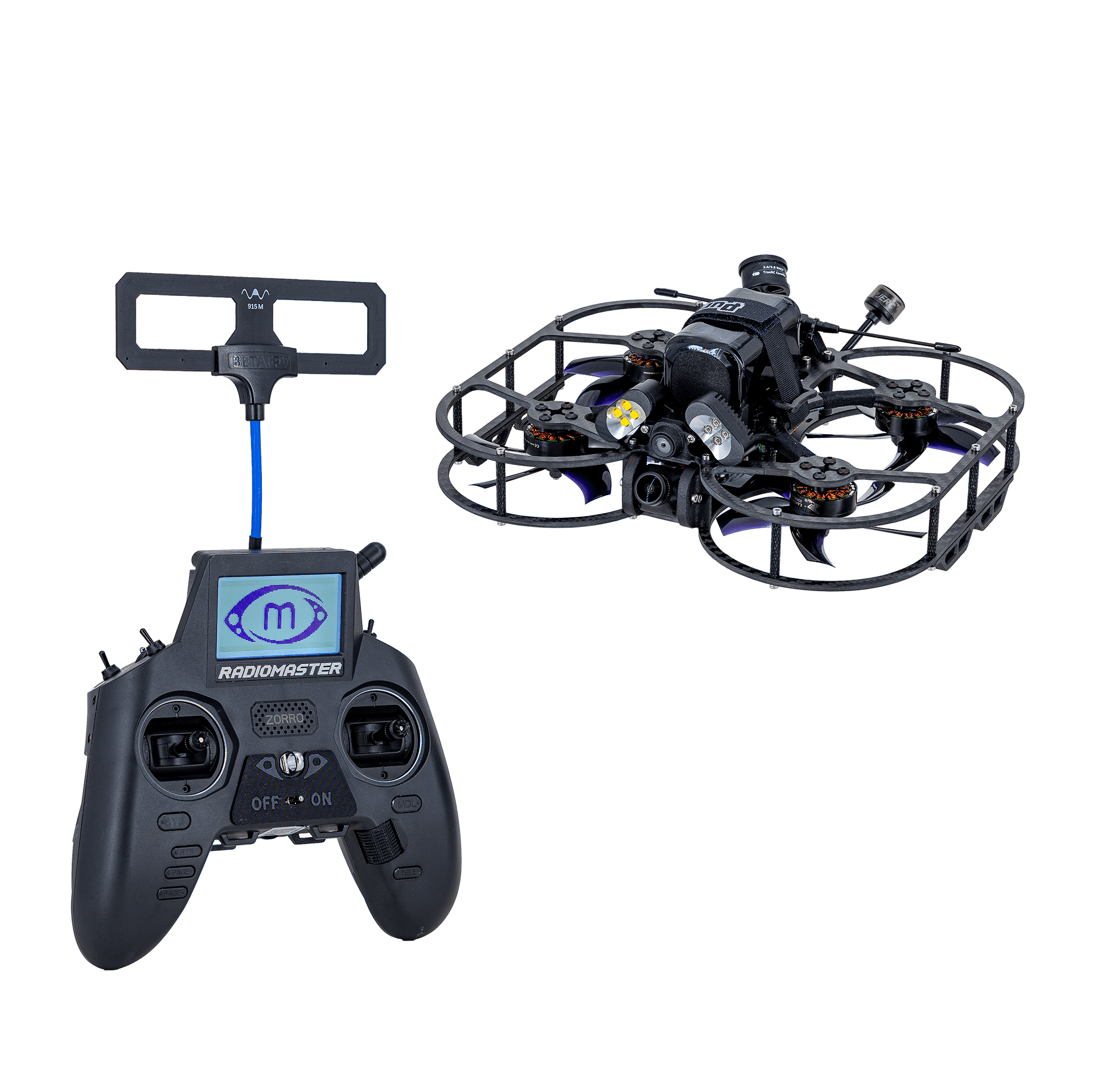 ModalAI, Inc. Drone Drone with Battery and Controller Stinger Vision FPV 3.5" sUAS