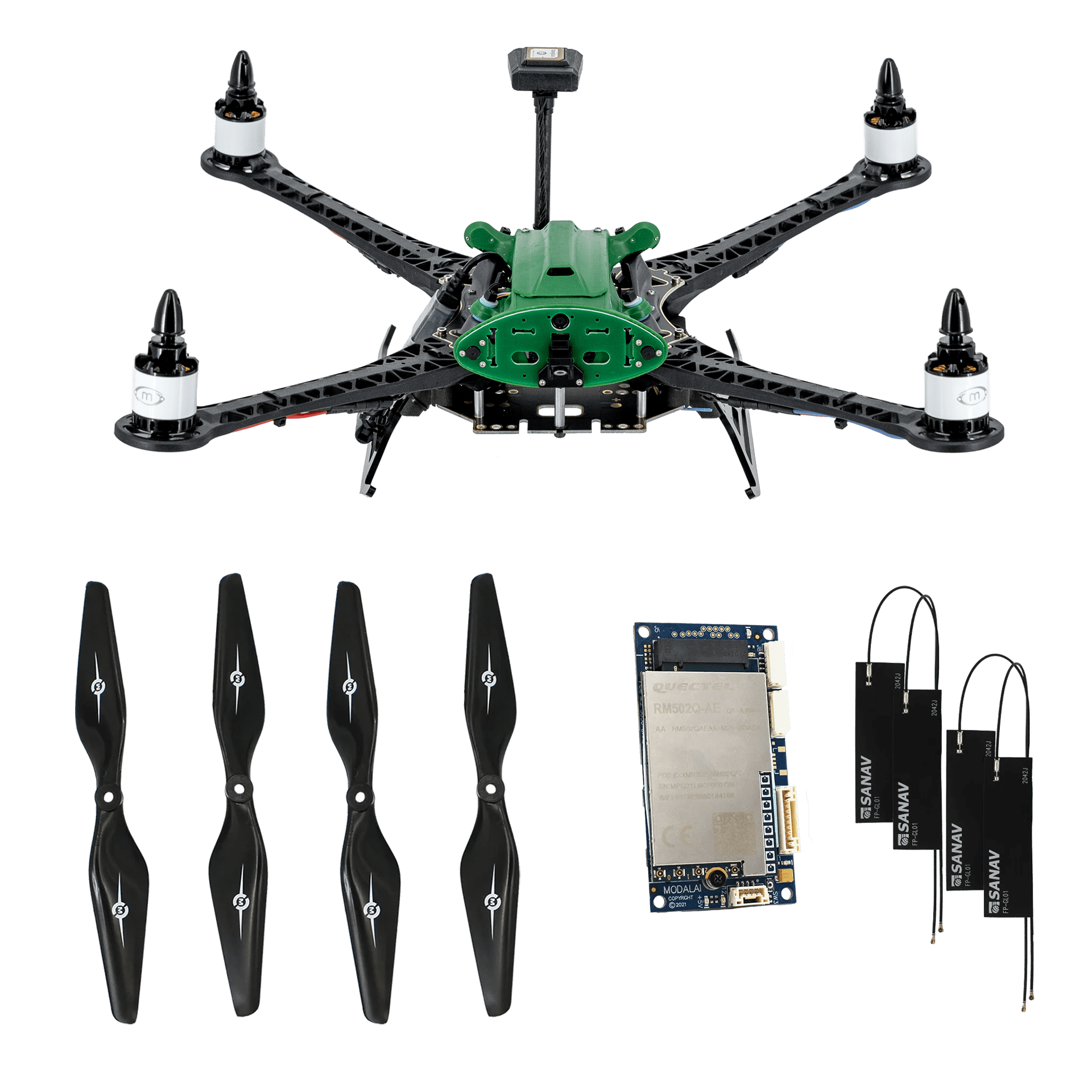 ModalAI, Inc. Drone VOXL<sup>&reg;</sup> 2 AI & 5G Development Drone - Sentinel