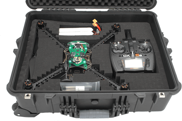 ModalAI Waterproof and Shock Resistant Drone Case with Wheels
