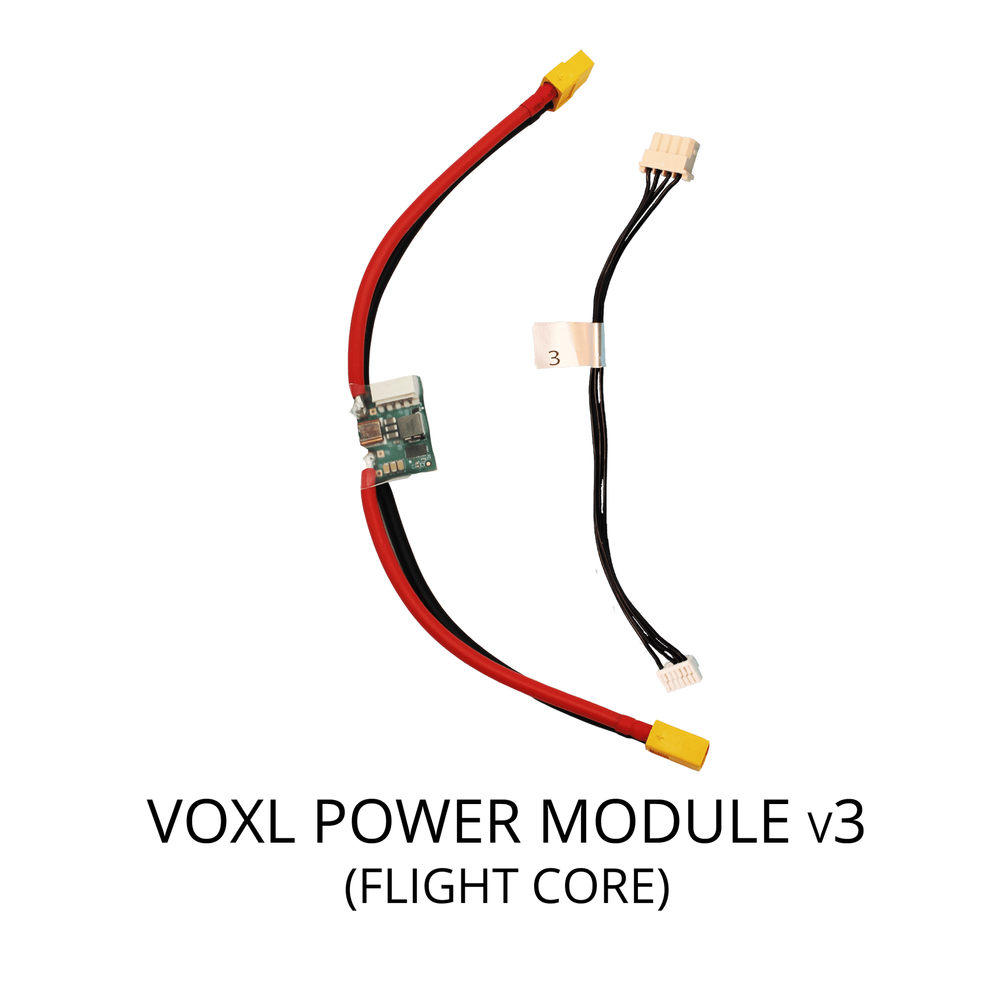 ModalAI, Inc. Accessory For Flight Core (4pin to 6-pin JST cable) Power Module v3 for Companion Computer, Flight Controller and ESCs (Drones and Robots)
