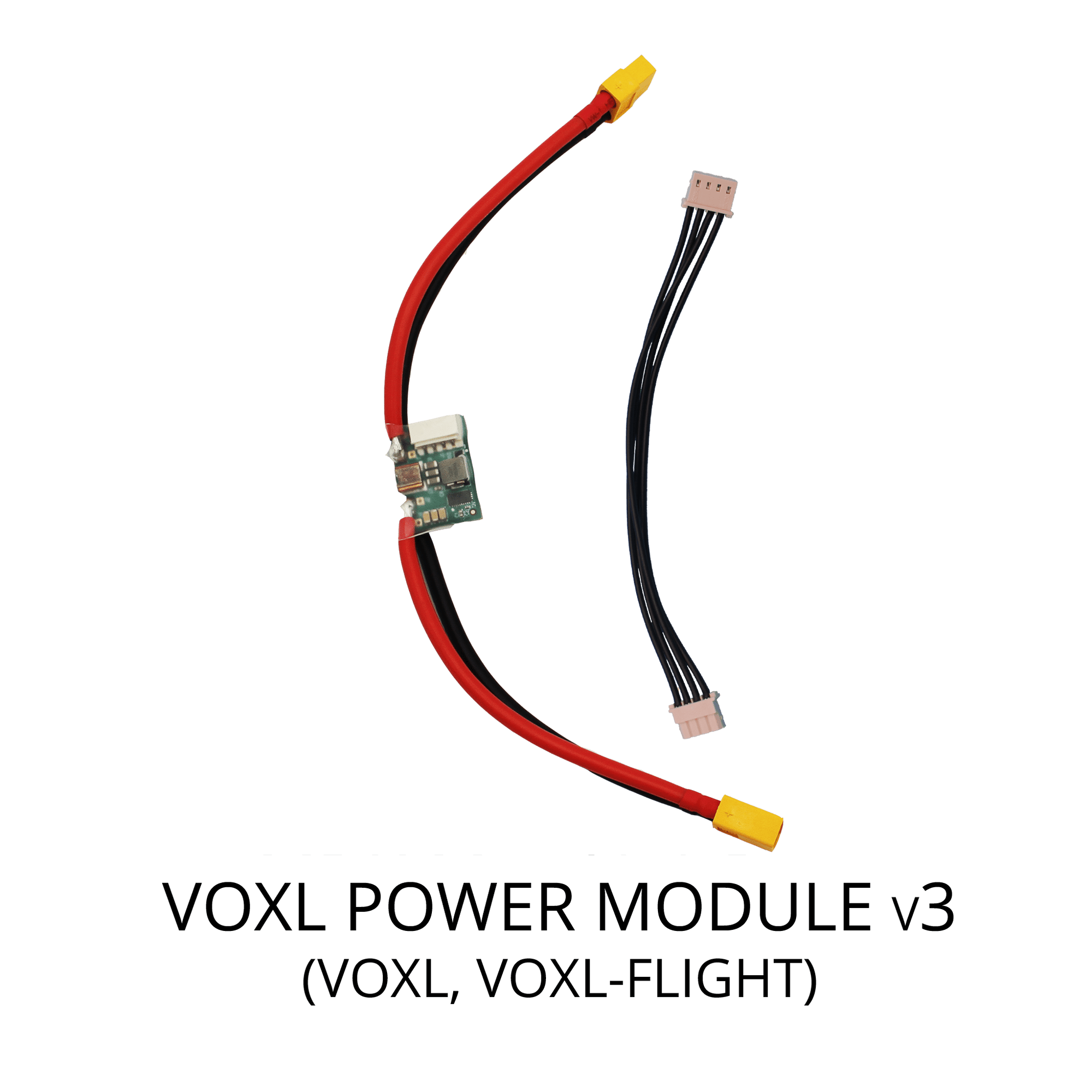 ModalAI, Inc. Accessory For VOXL and VOXL-Flight (4pin to 4pin cable) Power Module v3 for Companion Computer, Flight Controller and ESCs (Drones and Robots)