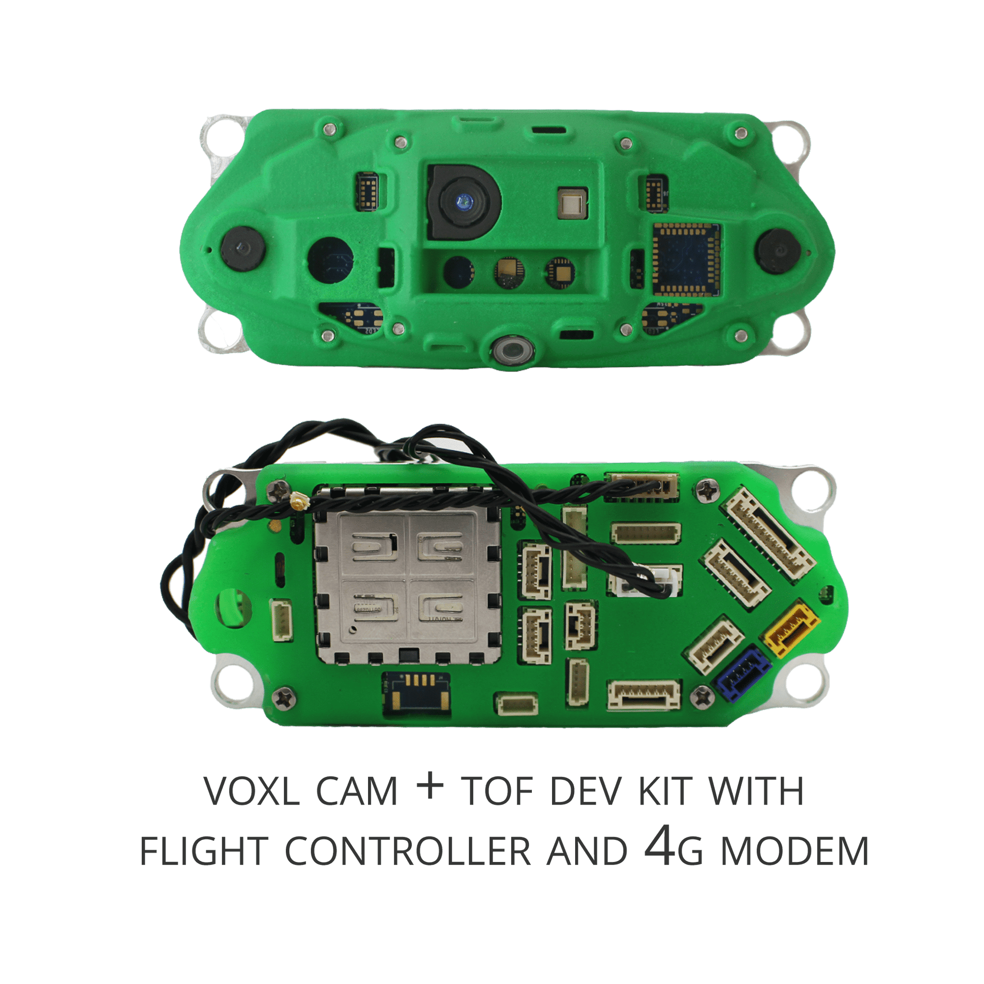 ModalAI, Inc. Dev Kit VOXL CAM + TOF Dev Kit w/ Flight Controller and 4G Modem (Europe) VOXL CAM Fully Integrated Robot Perception System